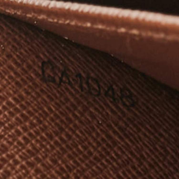 Pre Owned Louis Vuitton Brown Monogram Canvas Sarah Wallet