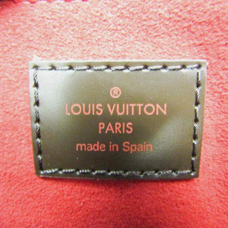 Pre Owned Louis Vuitton Damier Ebene Reggia Bag