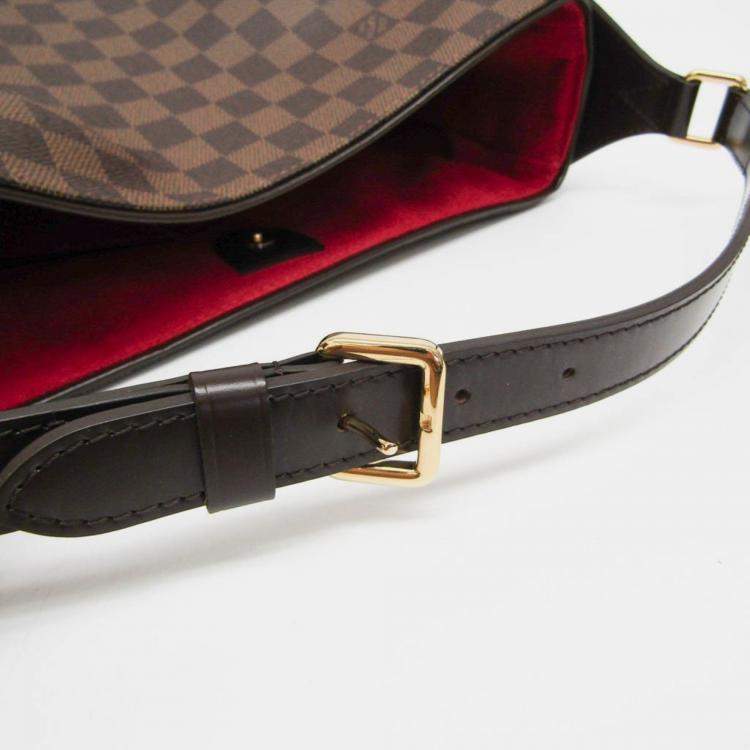 Pre Owned Louis Vuitton Damier Ebene Reggia Bag