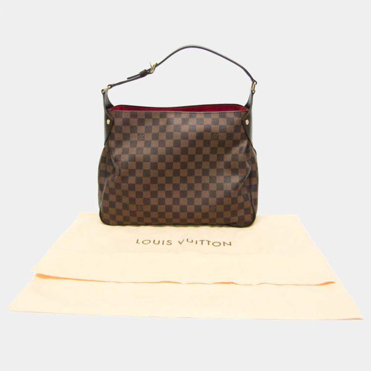 Pre Owned Louis Vuitton Damier Ebene Reggia Bag