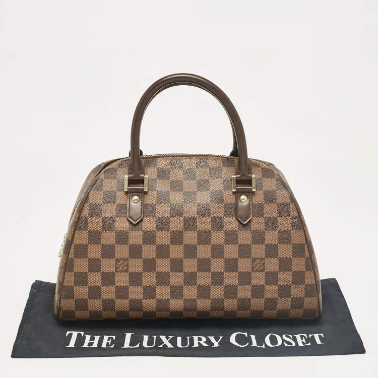مملوكة مسبقًا Louis Vuitton Damier Ebene Canvas Ribera MM Bag