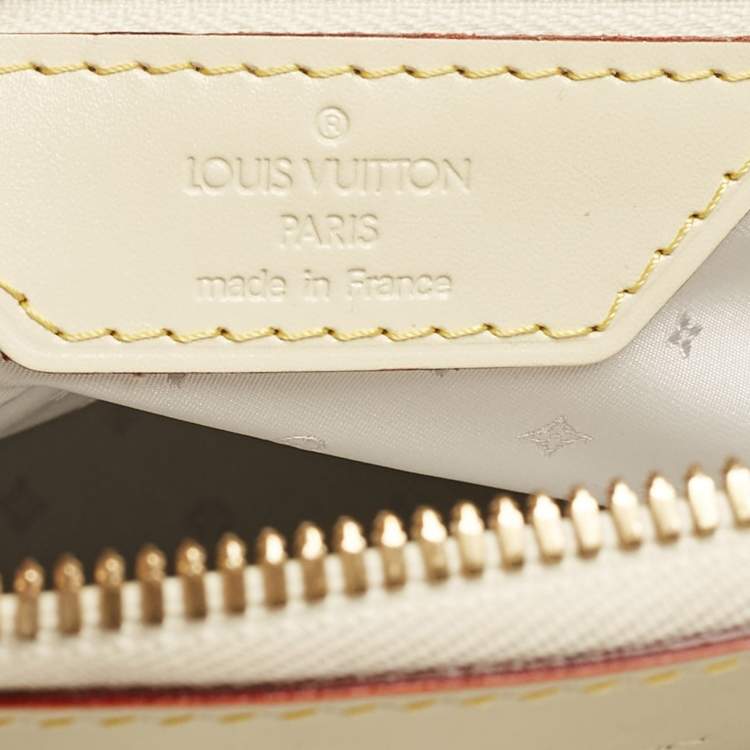 Pre Owned Louis Vuitton Cream Suhali Leather Lockit PM Bag