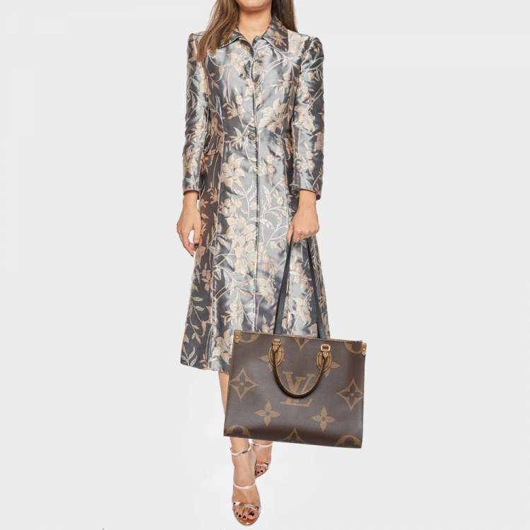 Pre Owned Louis Vuitton Reverse Monogram Canvas Giant Onthego MM Bag