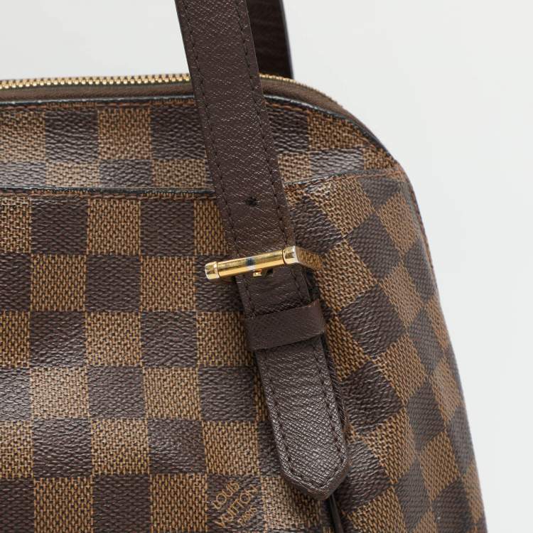 Pre Owned Louis Vuitton Damier Ebene Canvas Belem PM Bag