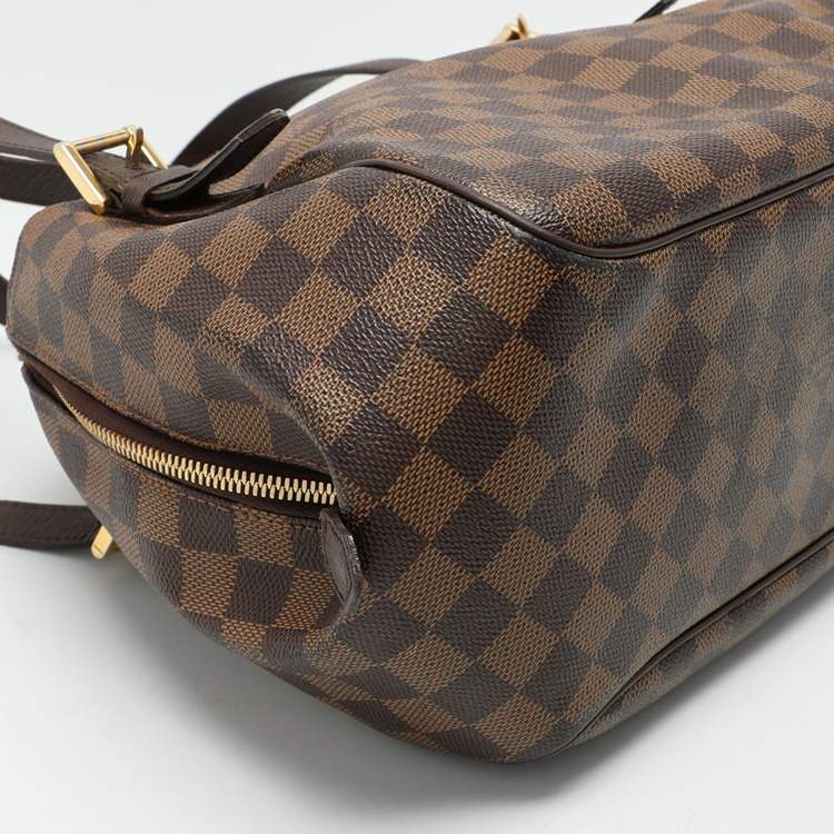 Pre Owned Louis Vuitton Damier Ebene Canvas Belem PM Bag