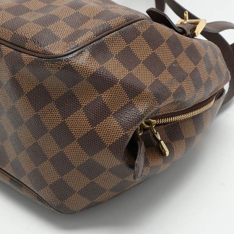 Pre Owned Louis Vuitton Damier Ebene Canvas Belem PM Bag