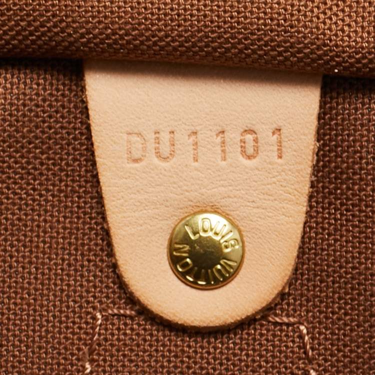 Pre Owned Louis Vuitton Monogram Canvas Speedy Bandouliere 35 Bag