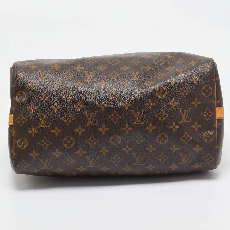 Pre Owned Louis Vuitton Monogram Canvas Speedy Bandouliere 35 Bag