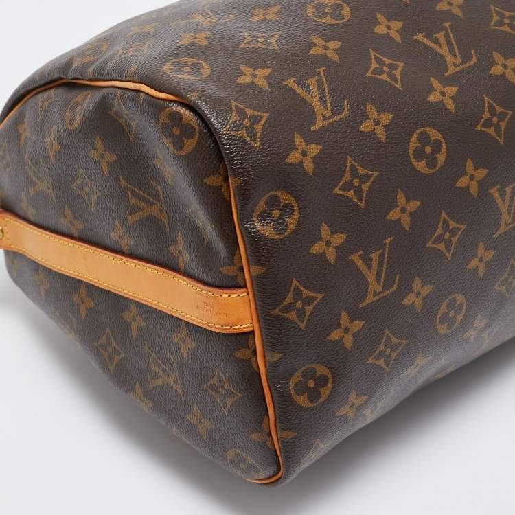 Pre Owned Louis Vuitton Monogram Canvas Speedy Bandouliere 35 Bag