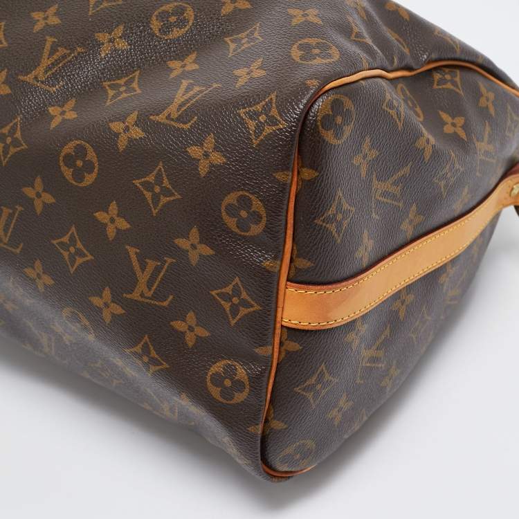 Pre Owned Louis Vuitton Monogram Canvas Speedy Bandouliere 35 Bag