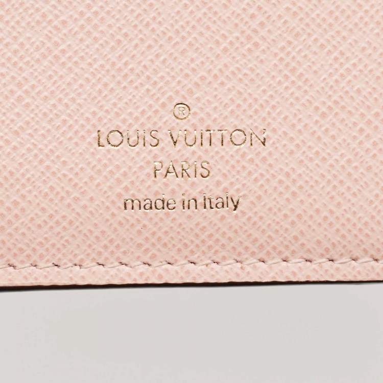 Pre Owned Louis Vuitton Damier Ebene Canvas Victorine Wallet