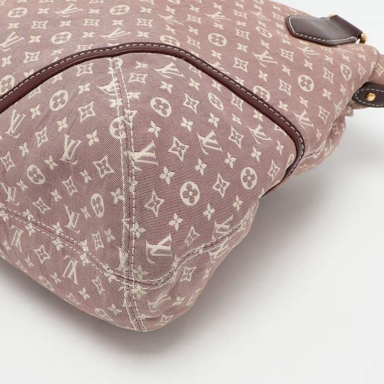 Pre Owned Louis Vuitton Sepia Monogram Idylle Canvas Elegie Bag