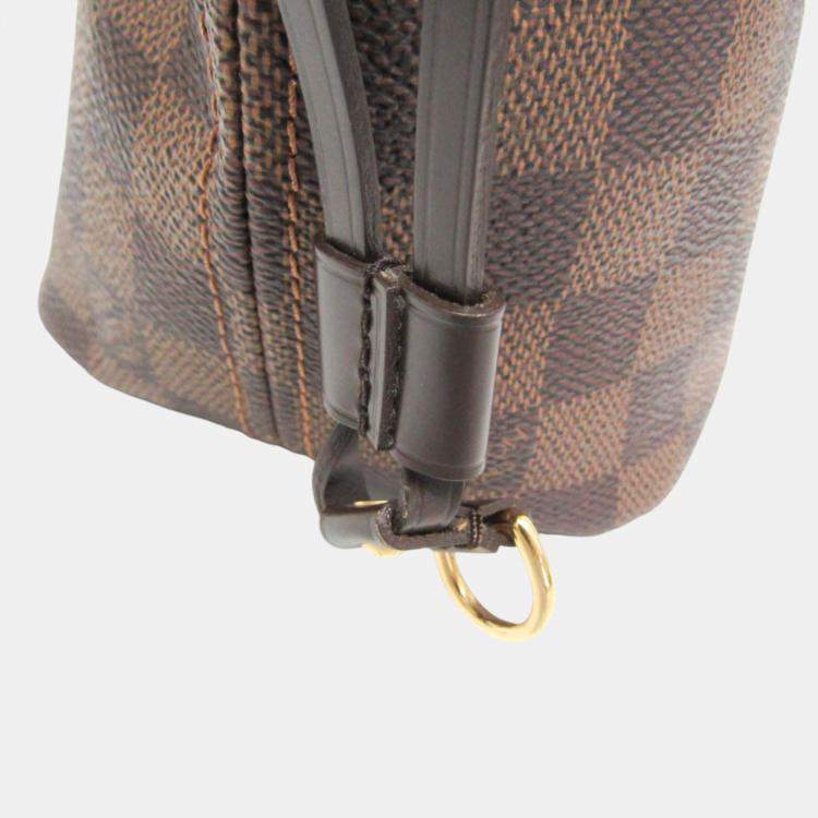 Pre Owned Louis Vuitton Brown Canvas PM Neverfull Tote Bag
