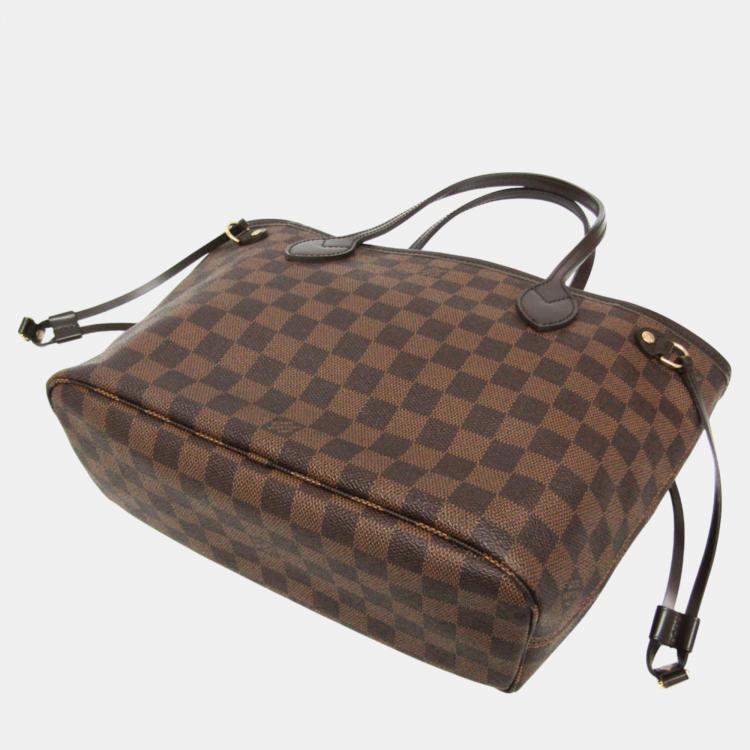 Pre Owned Louis Vuitton Brown Canvas PM Neverfull Tote Bag