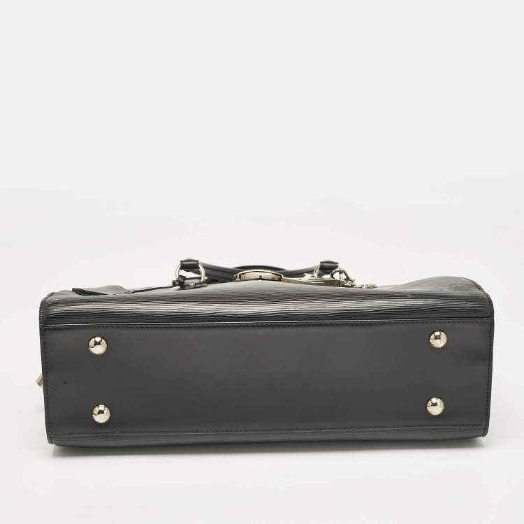 Pre Owned Louis Vuitton Black Epi Leather Pont Neuf GM Bag