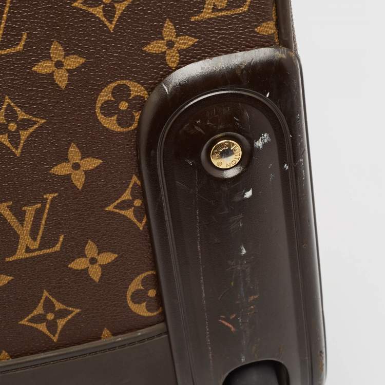 Pre Owned Louis Vuitton Monogram Canvas Business Pegase 55 Luggage