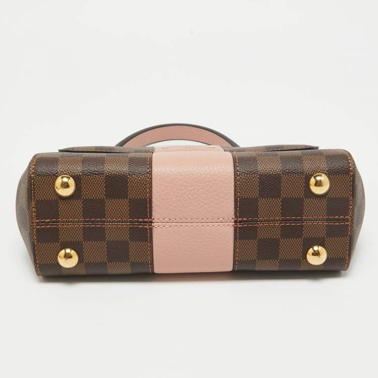 Pre Owned Louis Vuitton Magnolia Damier Ebene Bond Street BB Bag