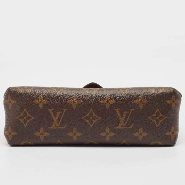 Pre Owned Louis Vuitton Caramel Monogram Canvas Locky BB Bag