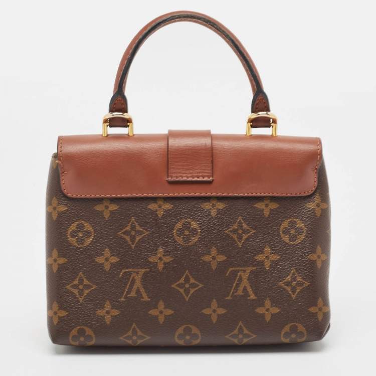 Pre Owned Louis Vuitton Caramel Monogram Canvas Locky BB Bag
