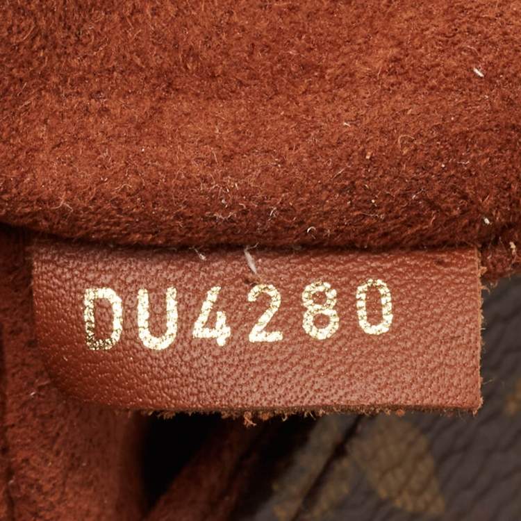 Pre Owned Louis Vuitton Caramel Monogram Canvas Locky BB Bag