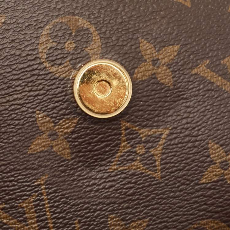 Pre Owned Louis Vuitton Caramel Monogram Canvas Locky BB Bag