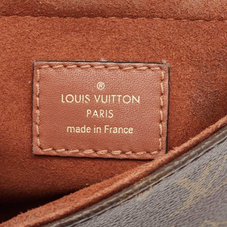 Pre Owned Louis Vuitton Caramel Monogram Canvas Locky BB Bag