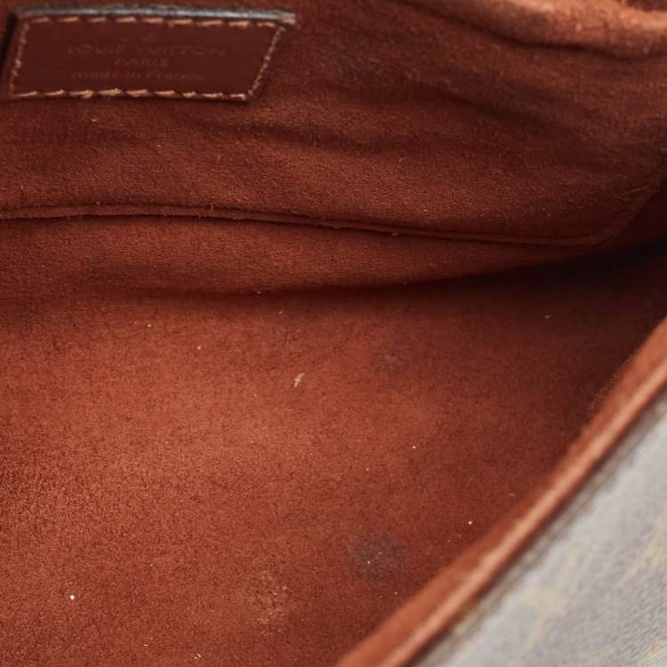 Pre Owned Louis Vuitton Caramel Monogram Canvas Locky BB Bag