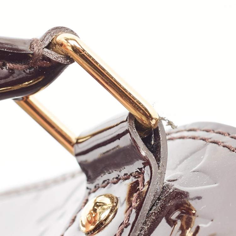 مملوكة مسبقًا Louis Vuitton Amarante Monogram Vernis Alma BB Bag