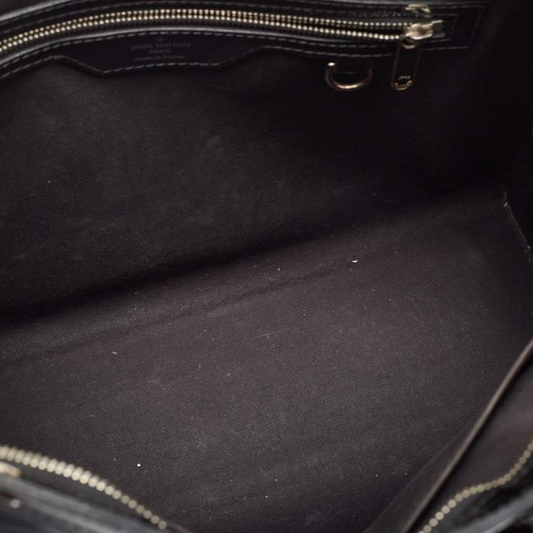 Pre Owned Louis Vuitton Black Electric Epi Leather Brea MM Bag