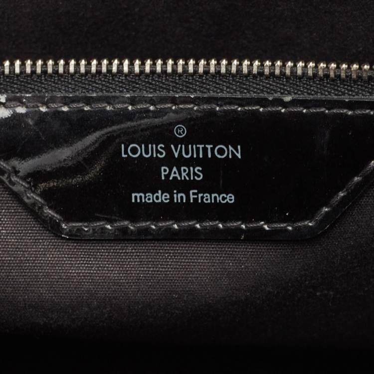 Pre Owned Louis Vuitton Black Electric Epi Leather Brea MM Bag