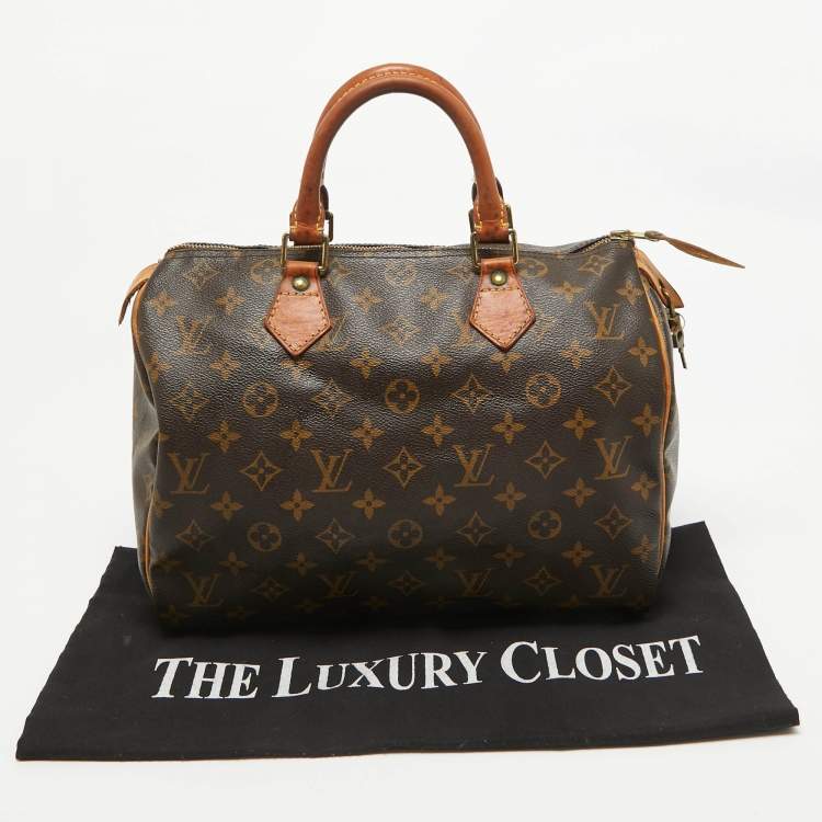 مملوكة مسبقًا Louis Vuitton Monogram Canvas Speedy 30 Bag