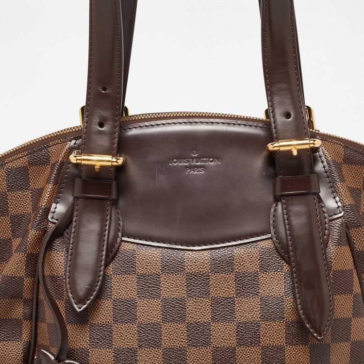 Pre Owned Louis Vuitton Damier Ebene Canvas Verona MM Bag