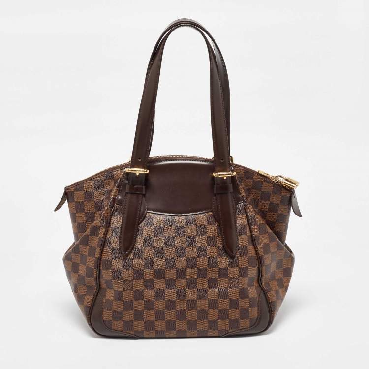 Pre Owned Louis Vuitton Damier Ebene Canvas Verona MM Bag