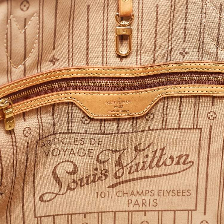 Pre Owned Louis Vuitton Monogram Canvas Neverfull GM Bag