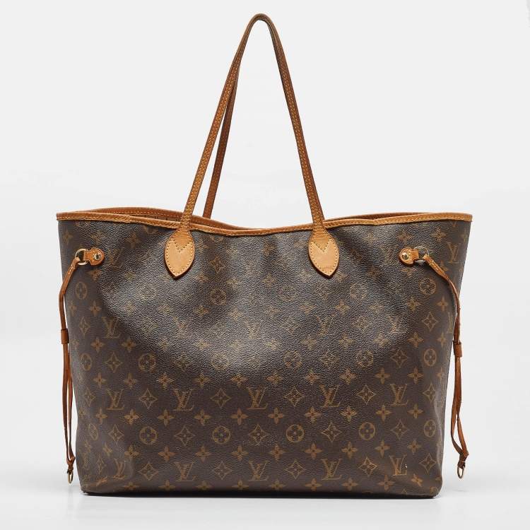 Pre Owned Louis Vuitton Monogram Canvas Neverfull GM Bag