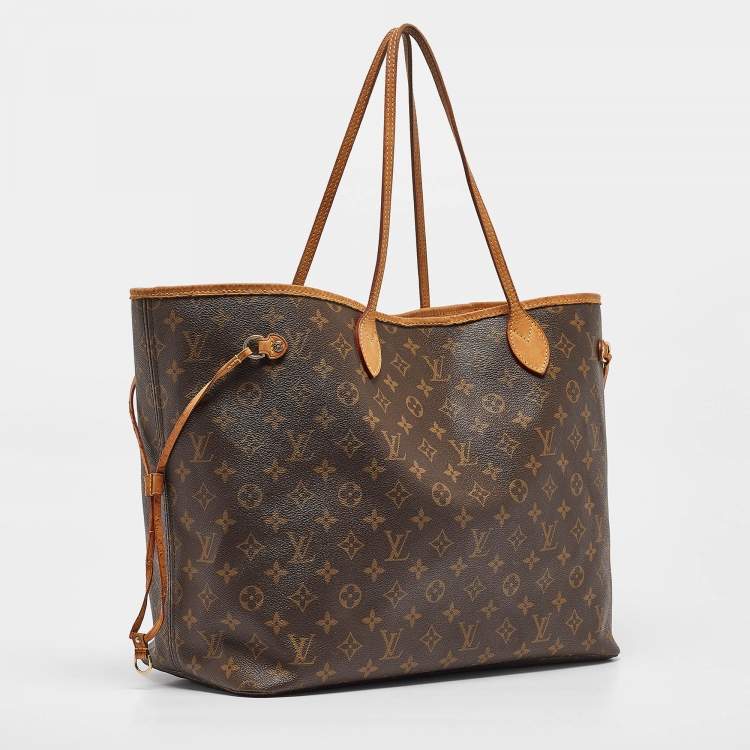 Pre Owned Louis Vuitton Monogram Canvas Neverfull GM Bag