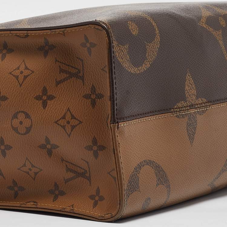 Pre Owned Louis Vuitton Reverse Monogram Canvas Giant Onthego MM Bag