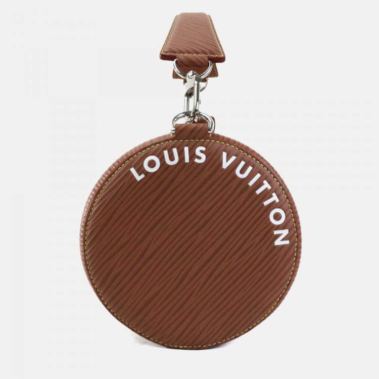 Pre Owned Louis Vuitton Brown Epi Leather Soft Portion Shoulder Bag