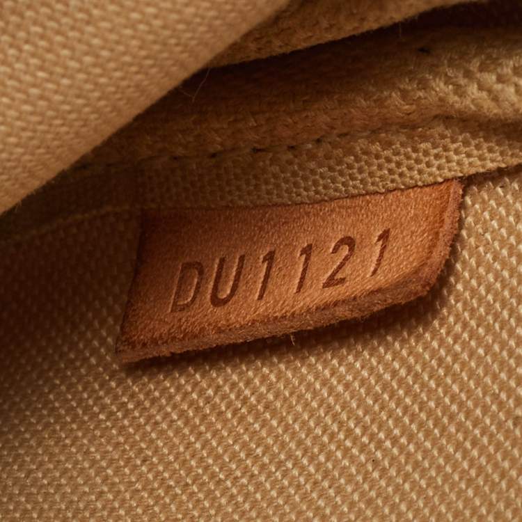 Pre Owned Louis Vuitton Damier Azur Canvas Mini Pochette Accessoires