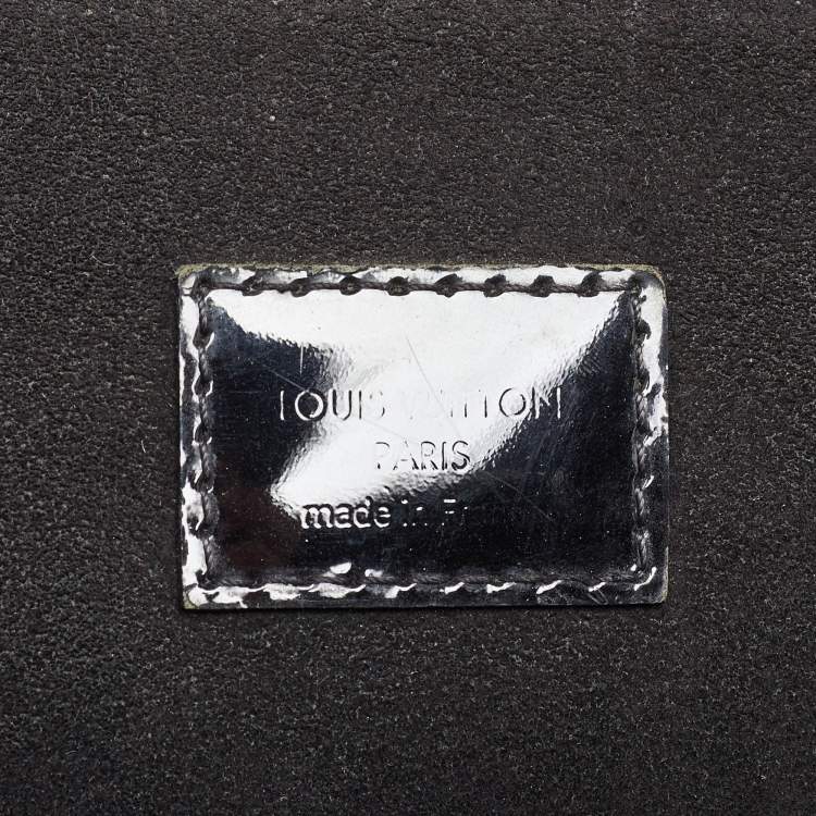 Pre Owned Louis Vuitton Black Electric Epi Leather Alma GM Bag
