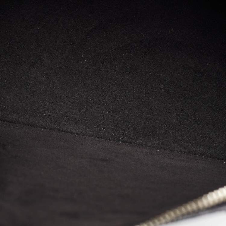 Pre Owned Louis Vuitton Black Electric Epi Leather Alma GM Bag