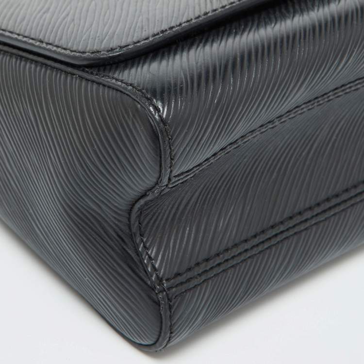 Pre Owned Louis Vuitton Black Epi Leather Twist PM Bag
