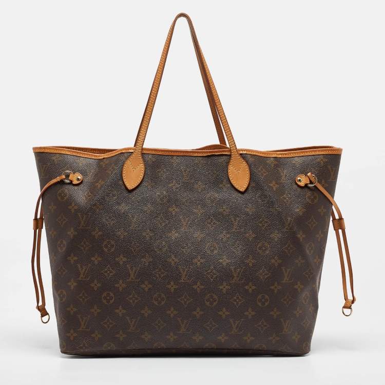 Pre Owned Louis Vuitton Monogram Canvas Neverfull GM Bag
