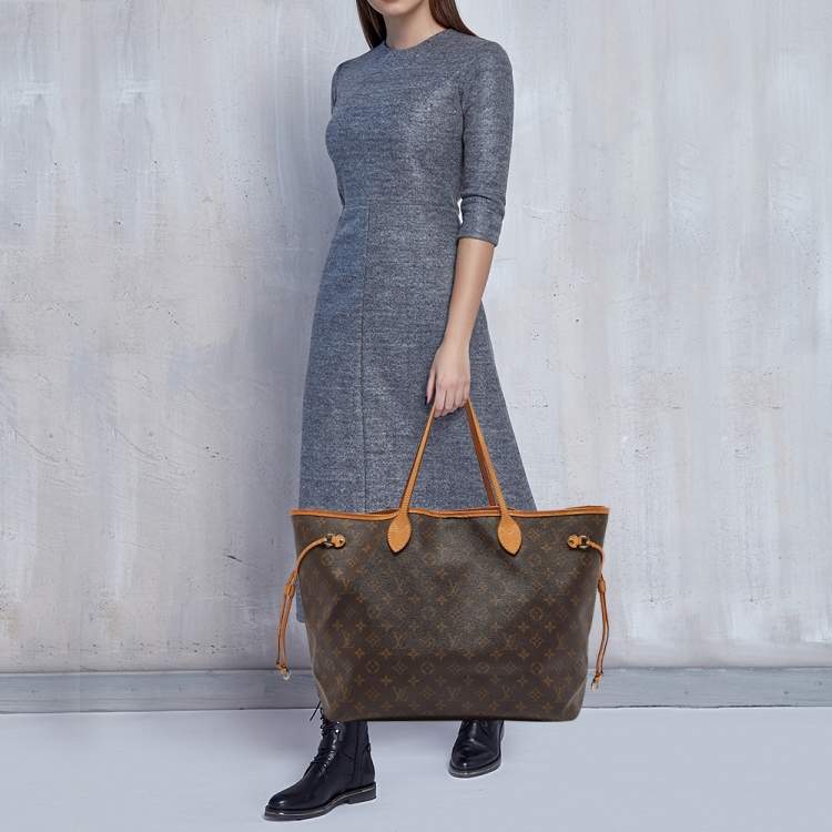 Pre Owned Louis Vuitton Monogram Canvas Neverfull GM Bag