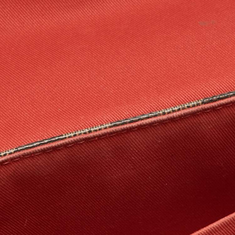 Pre Owned Louis Vuitton Damier Ebene Canvas Croisette Bag