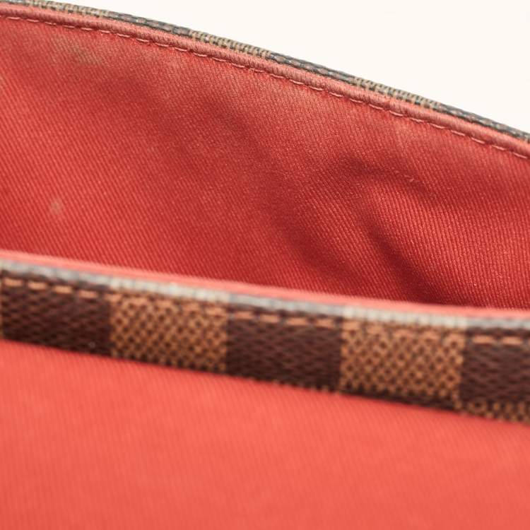 Pre Owned Louis Vuitton Damier Ebene Canvas Croisette Bag