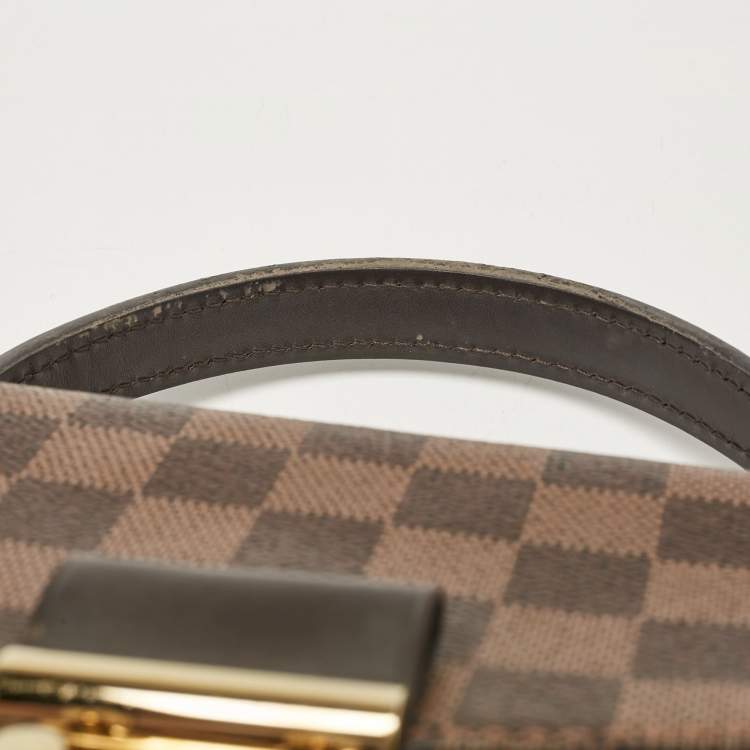 Pre Owned Louis Vuitton Damier Ebene Canvas Croisette Bag
