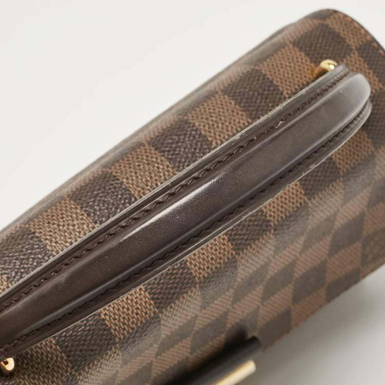 Pre Owned Louis Vuitton Damier Ebene Canvas Croisette Bag