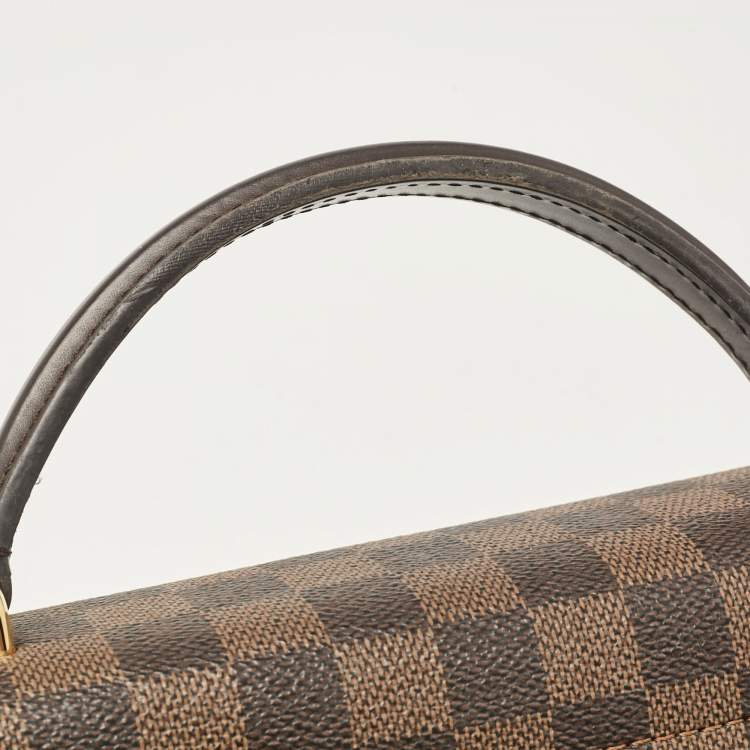 Pre Owned Louis Vuitton Damier Ebene Canvas Croisette Bag