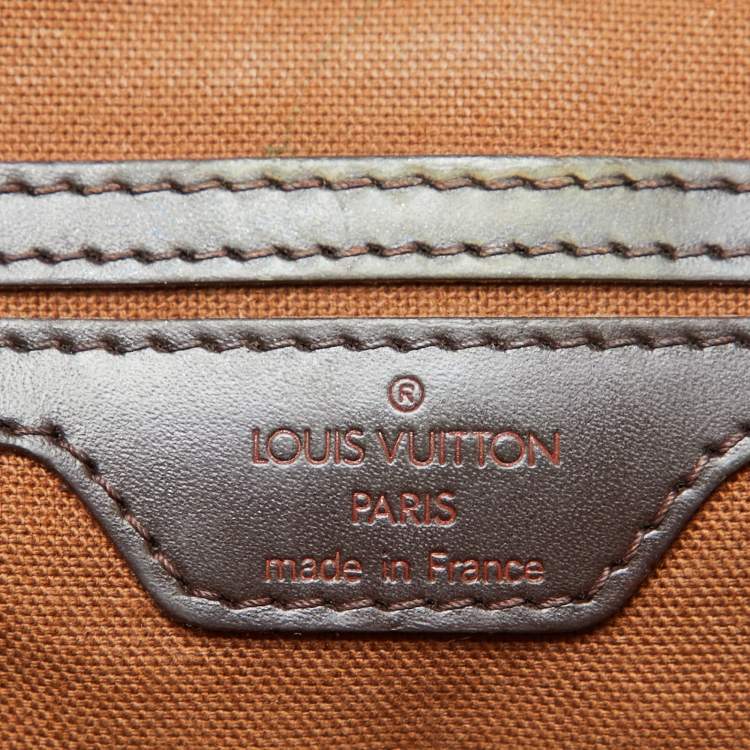 Pre Owned Louis Vuitton Damier Ebene Canvas Soho Backpack